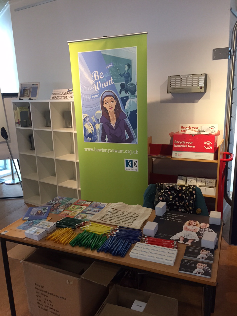 Close the Gap stall
